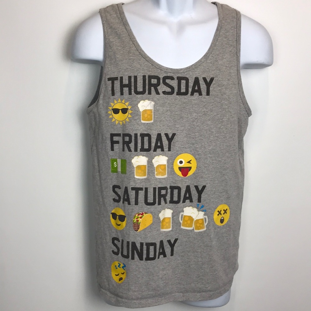 Emojinx Graphic Tank Top Size Small
